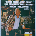 Bob Uecker Milwaukee Brewers Miller Lite Vintage 1985 Regional Original Print Ad