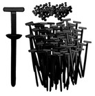 Nylon Universal Cable Tie Buckles  New Multifunctional Nylon Zip Ties 50pcs