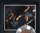 Acdc  hells Bells  Framed Silver Reproduction Signed Record Display