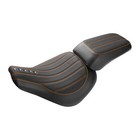 Rider Driver Passenger Seat Fit For Harley Fat Boy Flfb 2018-2023 Black Orange