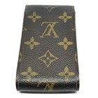 Authentic Louis Vuitton Monogram Etui Cigarette Case M63024 Brown Lv Vintage