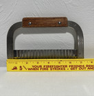 Crinkle Cutter Chopper Hand Held Stainless Vegetable Slicer Vintage Japan