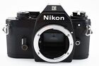     Near Mint   W strap     Nikon Em 35mm Slr Film Camera Body Black From Japan        