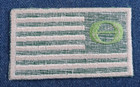 Nos 70s Vintage Original Ecology Flag 3 5  Patch Green Peace Environment Retro