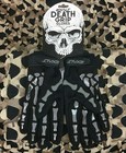 New Exalt Death Grip Full Finger Paintball Gloves - Grey - Medium