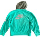 Nike Sportswear Kids Pack Jacket Coat Green Carrying Pouch Pocket X-large Boys