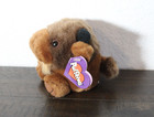 Vintage Swibco 1997 Puffkins Biff Buffalo Bison Plush Toy W  Tag Stuffed Animal