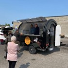 Food Cart Full Kitchen Mobile Food Trailer Ice Cream Truck Hot Dog Cart