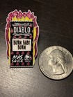 Taco Bell Diablo Hat Pin Burn Baby Burn Pink Glitter Flames Version Mas Sauce