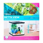 3 Gallon Betta Aquarium Starter Kit Led Light Quiet Filter Complete Setup New