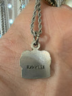 Chubby Chico Charms Guinea Pig Butts Silver Pendant Rope 18  Necklace Lobster Nu