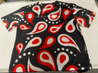 New Twiztid Size Medium Sublimated Shirt Amb Axe Murder Boys Black Red