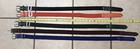 Youth Baseball softball Belts - 5 Belts - 1 Each Of 5 Colors