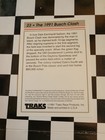         dale Earnhardt Autographed Nascar Card        