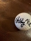 Pga Bobby Nichols  Winner 1964 Pga Championship  Signed   Golf Ball  Coa