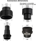 1 5 2 0 2 5 Hp Self Priming Swimming Pool Pump Strainer 115 230v In above Ground