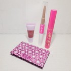 Tarte 4-pc Makeup Set Eyeshadow  Mascara  Brow Pencil   Gel  Lip Gloss-balm