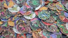 Vintage 90s Pogs Milk Caps Huge Lot  300 Pcs Mixed Designs