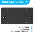 License Plate Bracket Rear Tag Holder For 2013-2024 Audi  a4 A5 A6 A7 A8 Q3 Q5