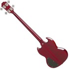 Epiphone Eb-3 Cherry Sg Bass Electric  Humbucker  Used