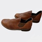 Vintage Men s Double Wear Shoe Co  Brown Slip-on Shoes - Size 6 5m
