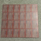 1988 Chef Boyardee Baseball Complete Set Uncut Sheet Mattingly  Ripken  Clemens