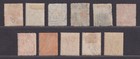 Antigua Used unused 1863-1887 Queen Victoria Selection 11 Stamps Scv  243 10