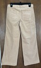Girls Wide Leg Mid Rise Tan Corduroy Pants Size 16 Nwt Art Class
