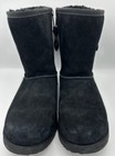 Ugg classic Short Dual Zip Ii women s Sz 5 Boots slip On suede black