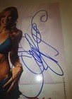 Signed Autographed Tna Wrestling Christy Hemme Promo Photo Impact Wwe Wwf Aew