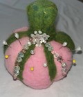 Vintage Needle Felted Pin Cushion Made By My Grandmother Very Unique-make Offer