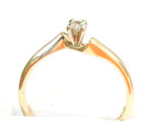  14k Gold Si2  08ct Diamond Stackable Wedding Engagement Ring Size 6 1 2