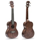Batking Ukulele Soprano 21   Ukeleles Solid Top Mahogany Uke Gig Bag Strap