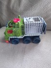 Imaginext Jurassic World Dinosaur Hauler Cage Truck Dino Vehicle 2017 Ramp Car