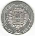 Brazil Johannes Vi  960 Reis Taler Thaler 1820 Silver