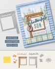 Stampin  Up  Wonderful Scenes Dies   exclusive Paper Pumpkin Add-on  retired Nla 