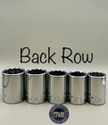 New Craftsman 10 Piece 1 2  Drive Metric 12 Point Chrome Socket Set