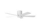 Home Decorators Britton 52 In  Led Matte White Ceiling Fan Light Kit And Remote
