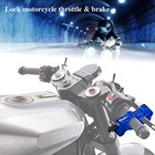 For Universal Heavy Duty Motorcycle Grip Handlebar Lock Anti Theft Throttle Lock