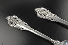 Special Offering 2 Wallace Sterling Grande Baroque Cream Soup Spoons