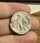 Rare Attractive Vespasian Tetradrachm Roman Empire Greek Ancient Silver Coin Vf 