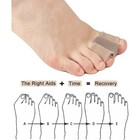 5pcs Big Toe Bunion Corrector Splint Straightener Foot Pain Relief Hallux Valgus