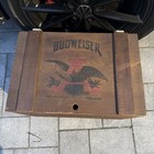 Vintage 1876-1976 Anheuser Busch Inc Wooden Box St  Louis Beer Box Crate