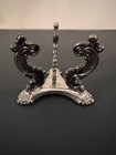 Vintage Godinger Silver Art Co Silver Plated Stand Candle Holder orb Holder