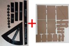Combo Measuring Tools   Terrain Footprints Warhammer 40k 11th Edition Full Table