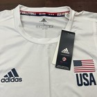 Adidas Usa Volleyball Primeblue Jersey Men   s Size L