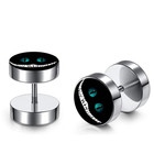 Earings Fashion Jewelry Women s Ear Stud Barbell Piercing Punk Men Earrings