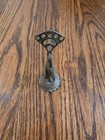 Unique Antique Vintage Solid Brass Silver Kohl Empty Flask Peacock Bird Figure