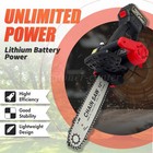 12  Cordless Chainsaw Brushless Electric Handheld Chain Saw 21v W battery charge