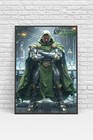 Dr  Doom The Avengers Doomsday Marvel Comic Poster Print - No Frame